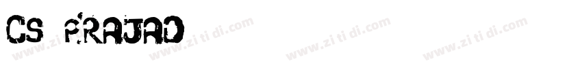 CS PraJad字体转换